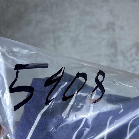 Johnnie-O Polo Mens Extra Large XL Blue White Striped Stretch Casual - Picture 7 of 7